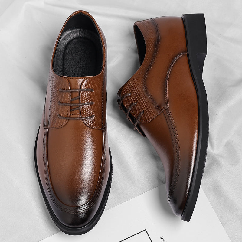MOREL & LAURENT PARIS | OXFORD EN CUIR LUCIDE