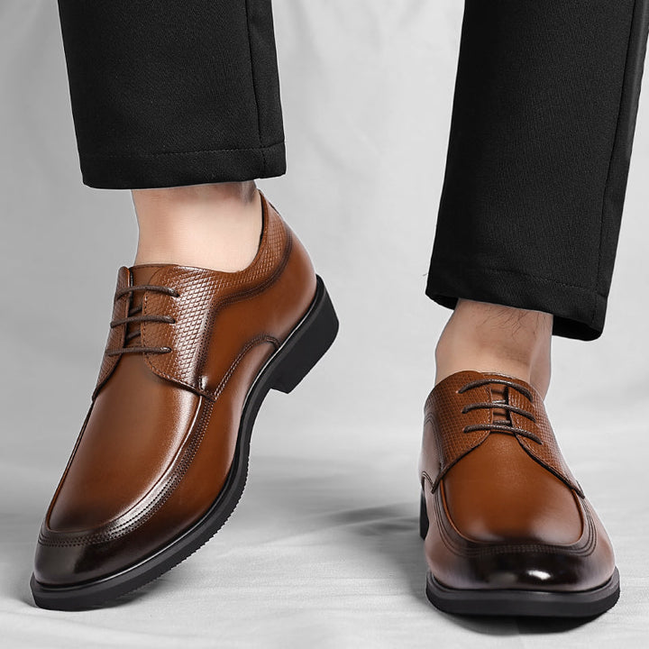 MOREL & LAURENT PARIS | OXFORD EN CUIR LUCIDE