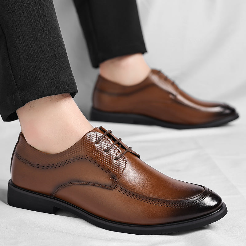 MOREL & LAURENT PARIS | OXFORD EN CUIR LUCIDE