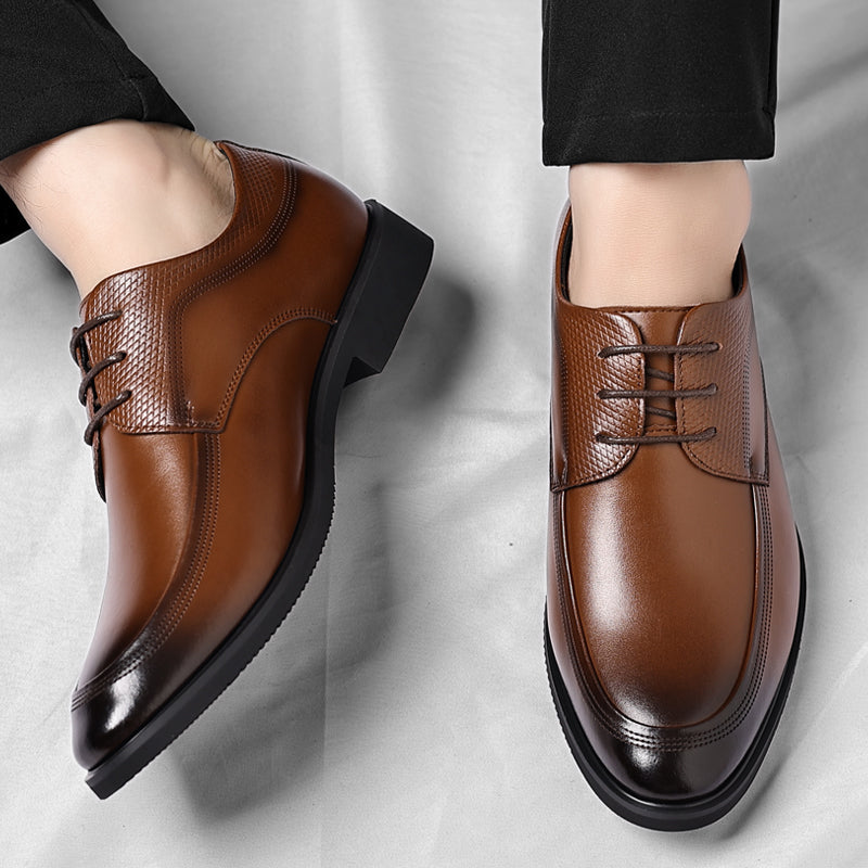 MOREL & LAURENT PARIS | OXFORD EN CUIR LUCIDE