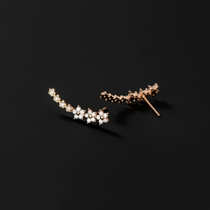 MOREL & LAURENT PARIS | BOUCLES D’OREILLES FLORALES INTEMPORELLES