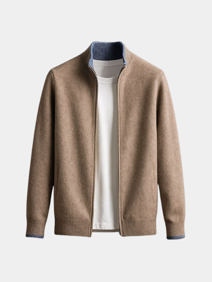 MOREL & LAURENT PARIS | PULL ZIP HOMME
