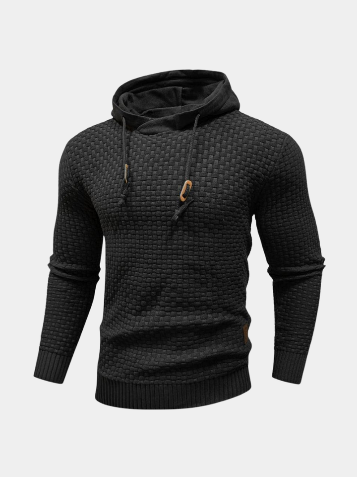 MOREL & LAURENT PARIS | SWEAT À CAPUCHE CLASSIQUE EN LAINE POUR HOMME