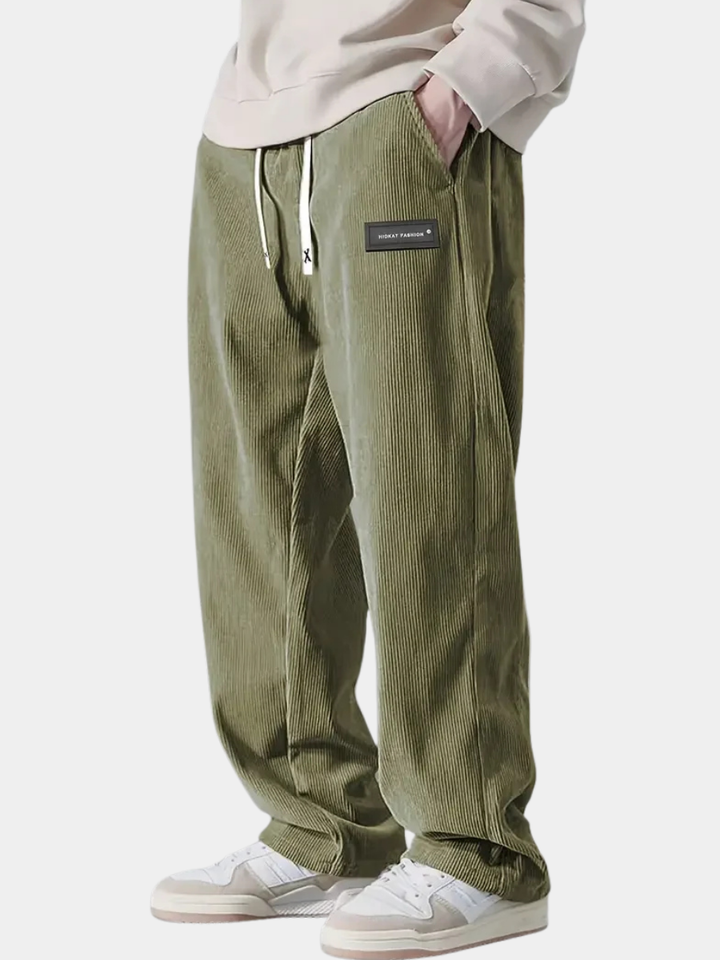 MOREL & LAURENT PARIS | PANTALON EN VELOURS CÔTELÉ