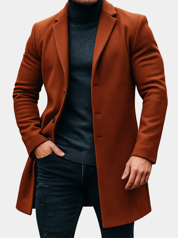 MOREL & LAURENT PARIS | TRENCH EN LAINE POUR HOMMES