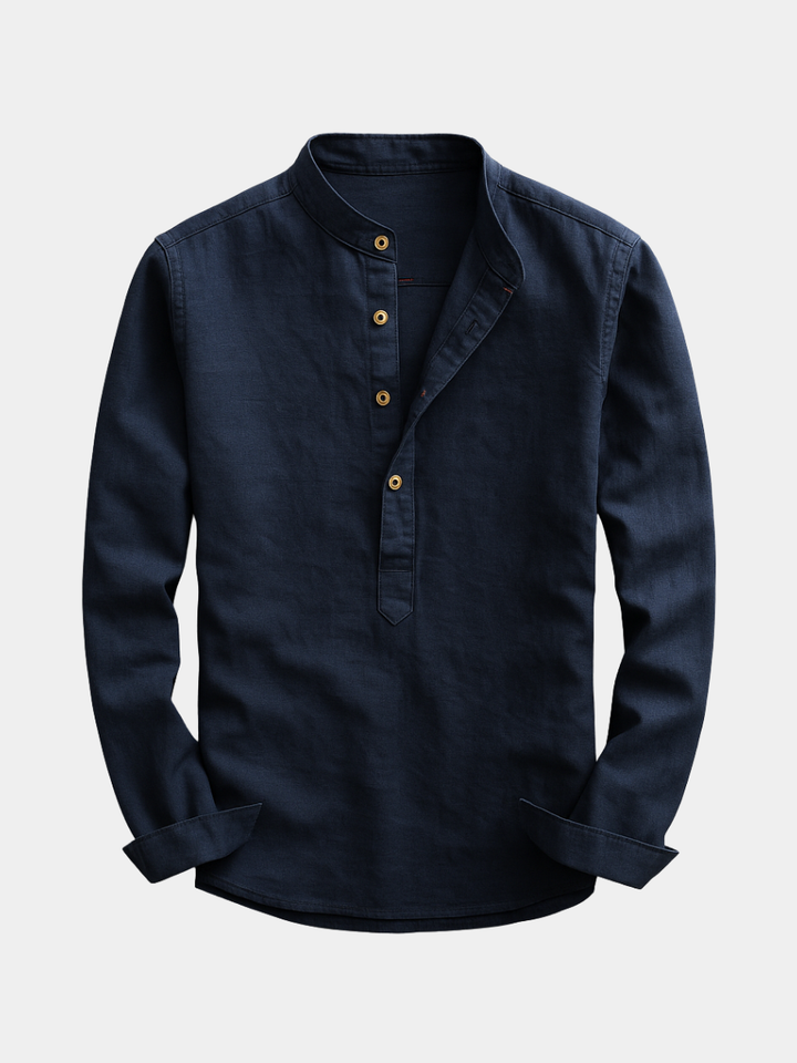 MOREL & LAURENT PARIS | CHEMISE ÉLÉGANTE À MANCHES LONGUES POUR HOMME