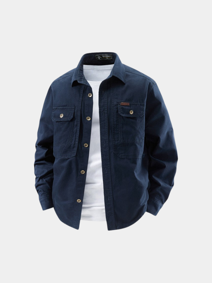 MOREL & LAURENT PARIS | CHEMISE UTILITAIRE À MANCHES LONGUES POUR HOMME