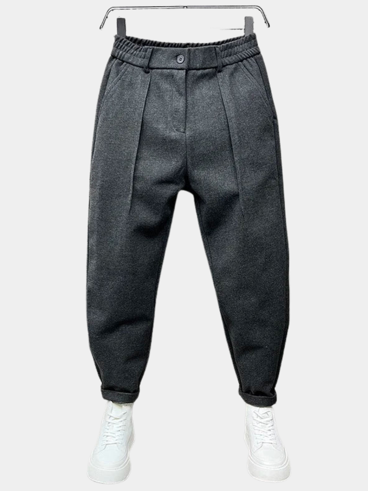 MOREL & LAURENT PARIS | PANTALONS TAPERED TEXTURÉS