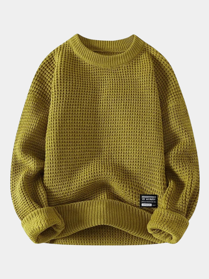 MOREL & LAURENT PARIS | PULL EN NID D'ABEILLE PREMIUM