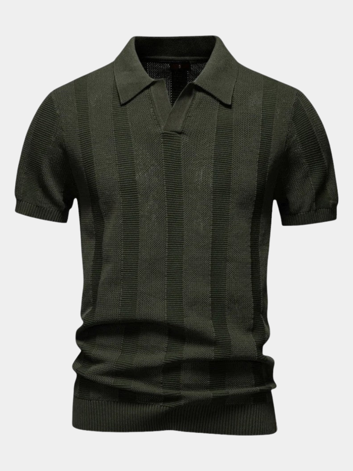 MOREL & LAURENT PARIS | POLO EN MAILLE ÉLEVÉE