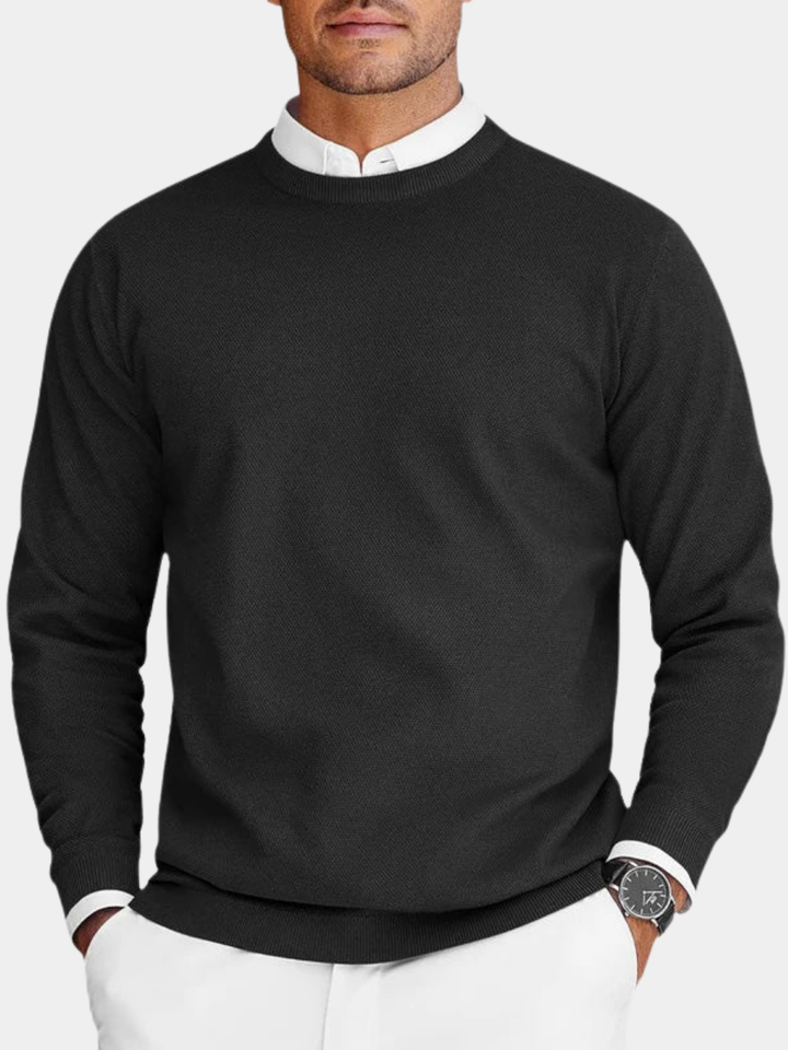 MOREL & LAURENT PARIS | PULL COL ROND POUR HOMMES