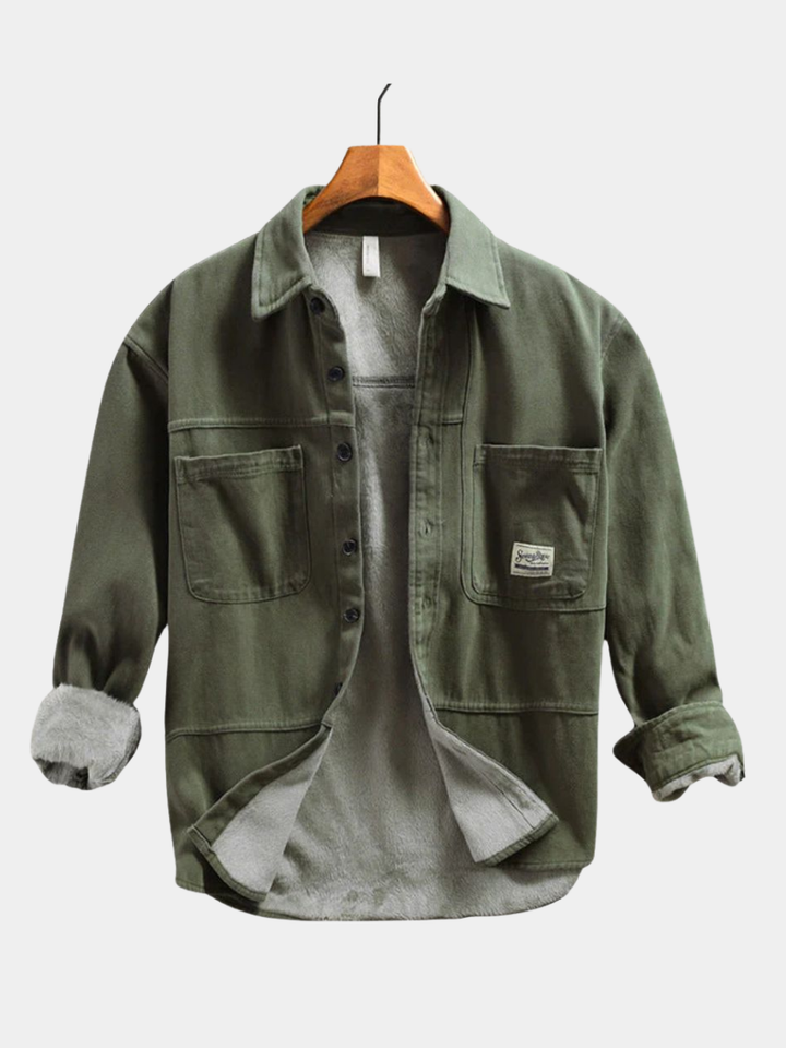MOREL & LAURENT PARIS | CHEMISE CARGO EN POLAIRE POUR HOMME