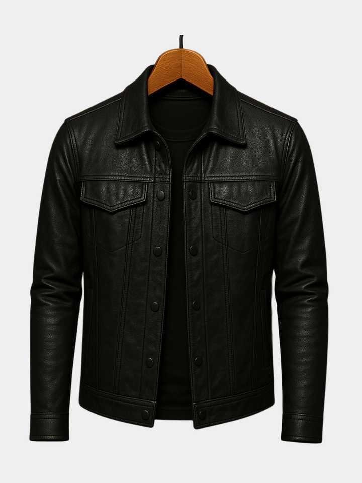 MOREL & LAURENT PARIS | VESTE EN CUIR MODERNE RIDER
