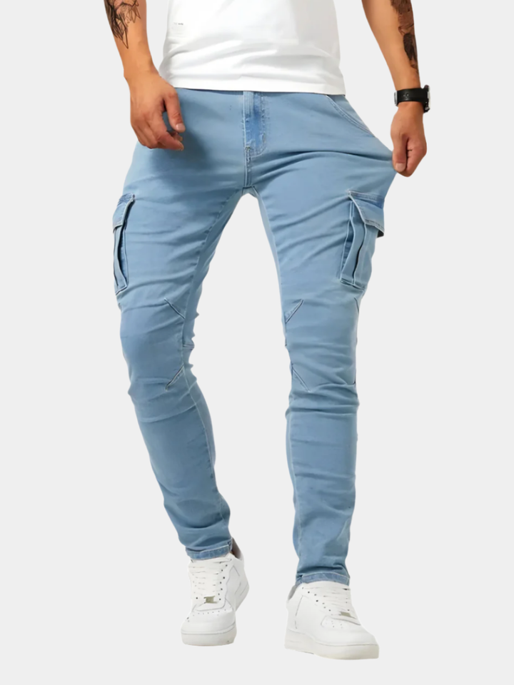 MOREL & LAURENT PARIS | PANTALON CARGO STRETCH