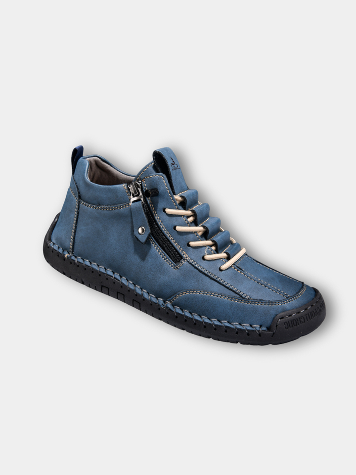 MOREL & LAURENT PARIS | CHAUSSURES EN NABUK AVEC ZIP POUR HOMME