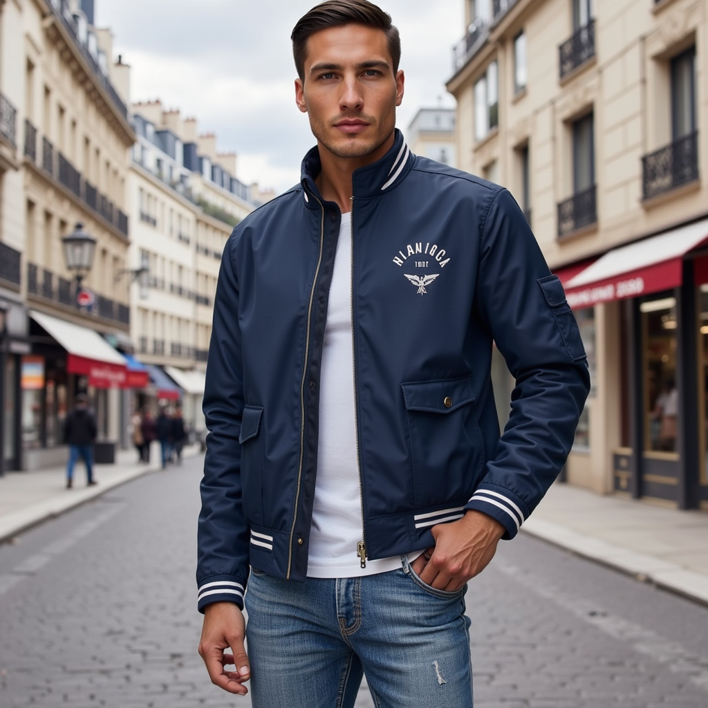 MOREL & LAURENT PARIS | VESTE D'ÉTÉ/DE MI-SAISON DE LUXE POUR HOMME