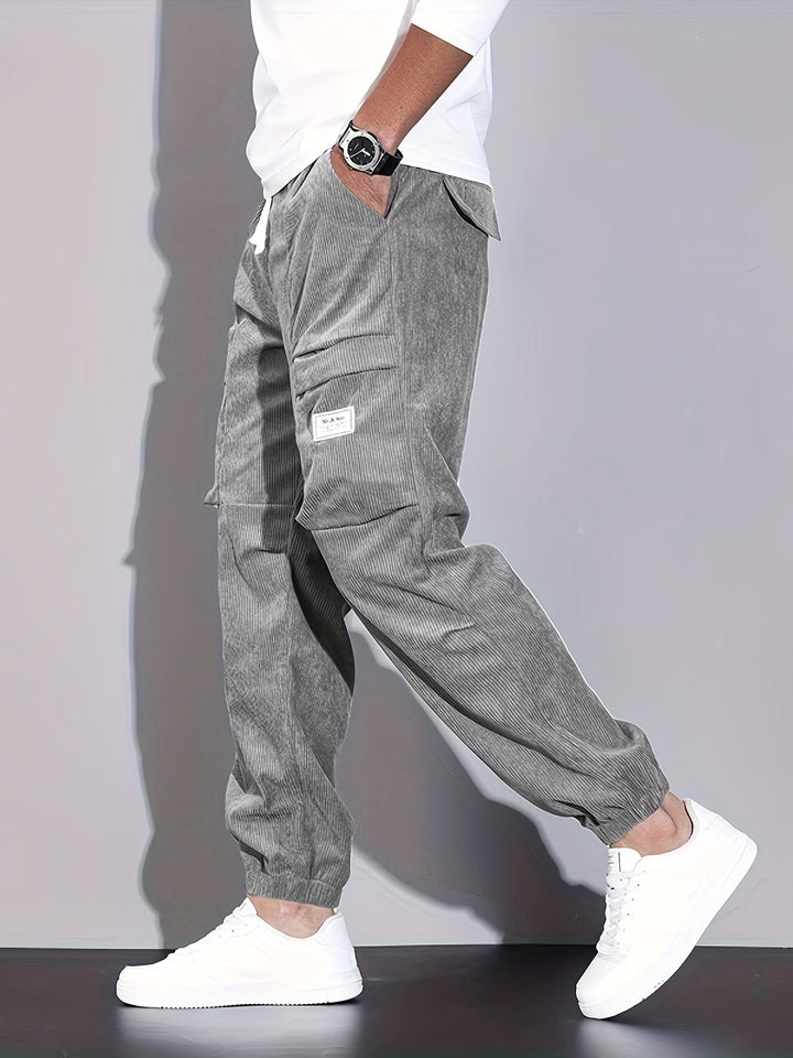 MOREL & LAURENT PARIS | PANTALON CARGO EN CORDUROY