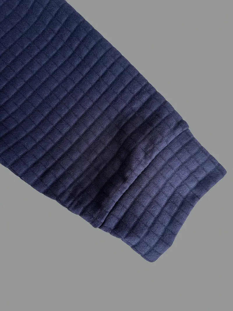 MOREL & LAURENT PARIS | POLO À MANCHES LONGUES TEXTURÉE