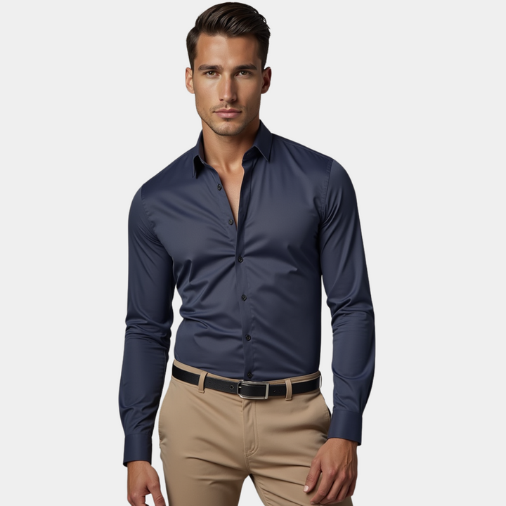 MOREL & LAURENT PARIS | CHEMISE ANTIPLI POUR HOMME