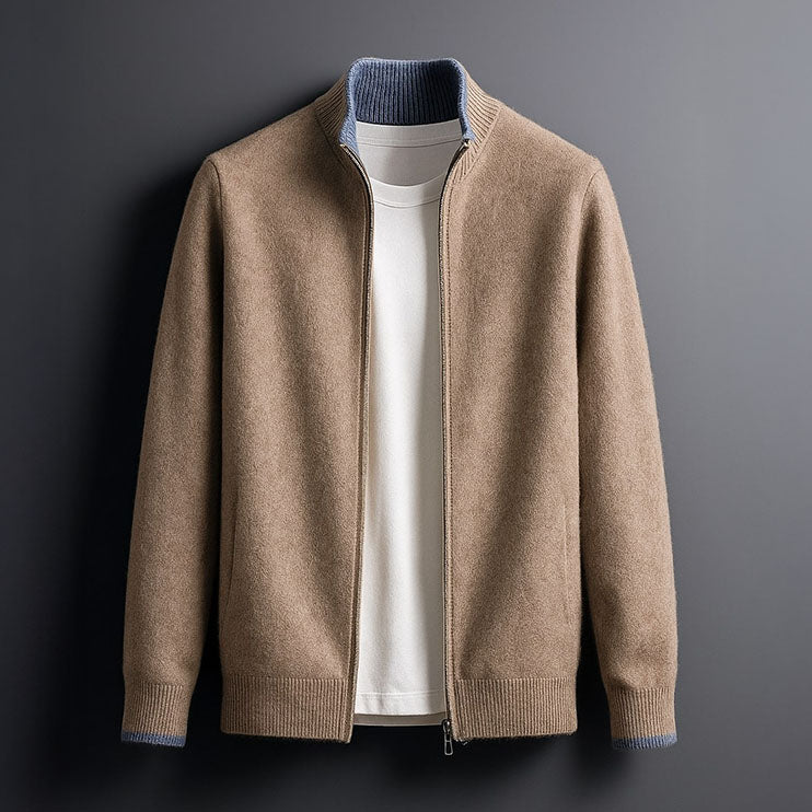 MOREL & LAURENT PARIS | PULL ZIP HOMME