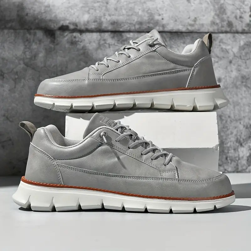 MOREL & LAURENT PARIS | BASKETS EN CUIR AVEC SOUTIEN