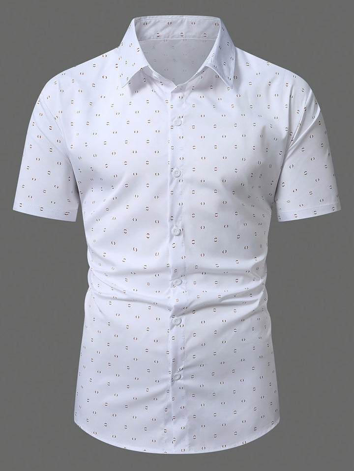 MOREL & LAURENT PARIS | CHEMISE D'ÉTÉ AVEC IMPRIMÉ