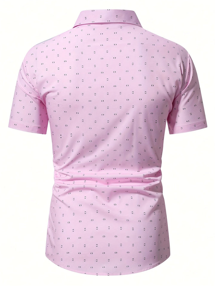 MOREL & LAURENT PARIS | CHEMISE D'ÉTÉ AVEC IMPRIMÉ