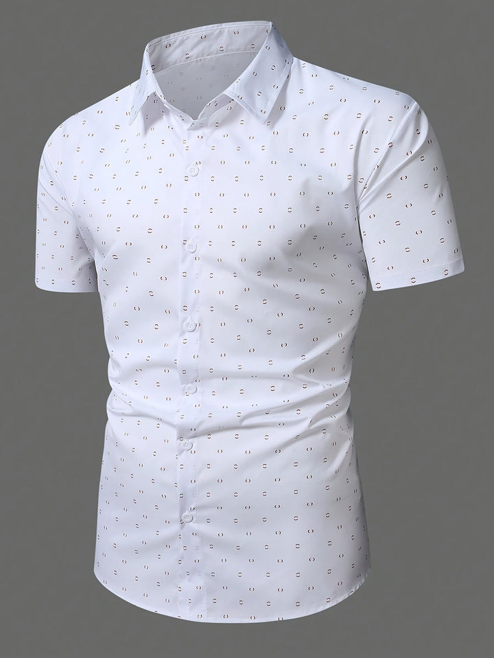 MOREL & LAURENT PARIS | CHEMISE D'ÉTÉ AVEC IMPRIMÉ