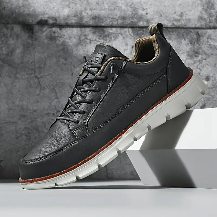 MOREL & LAURENT PARIS | BASKETS EN CUIR AVEC SOUTIEN