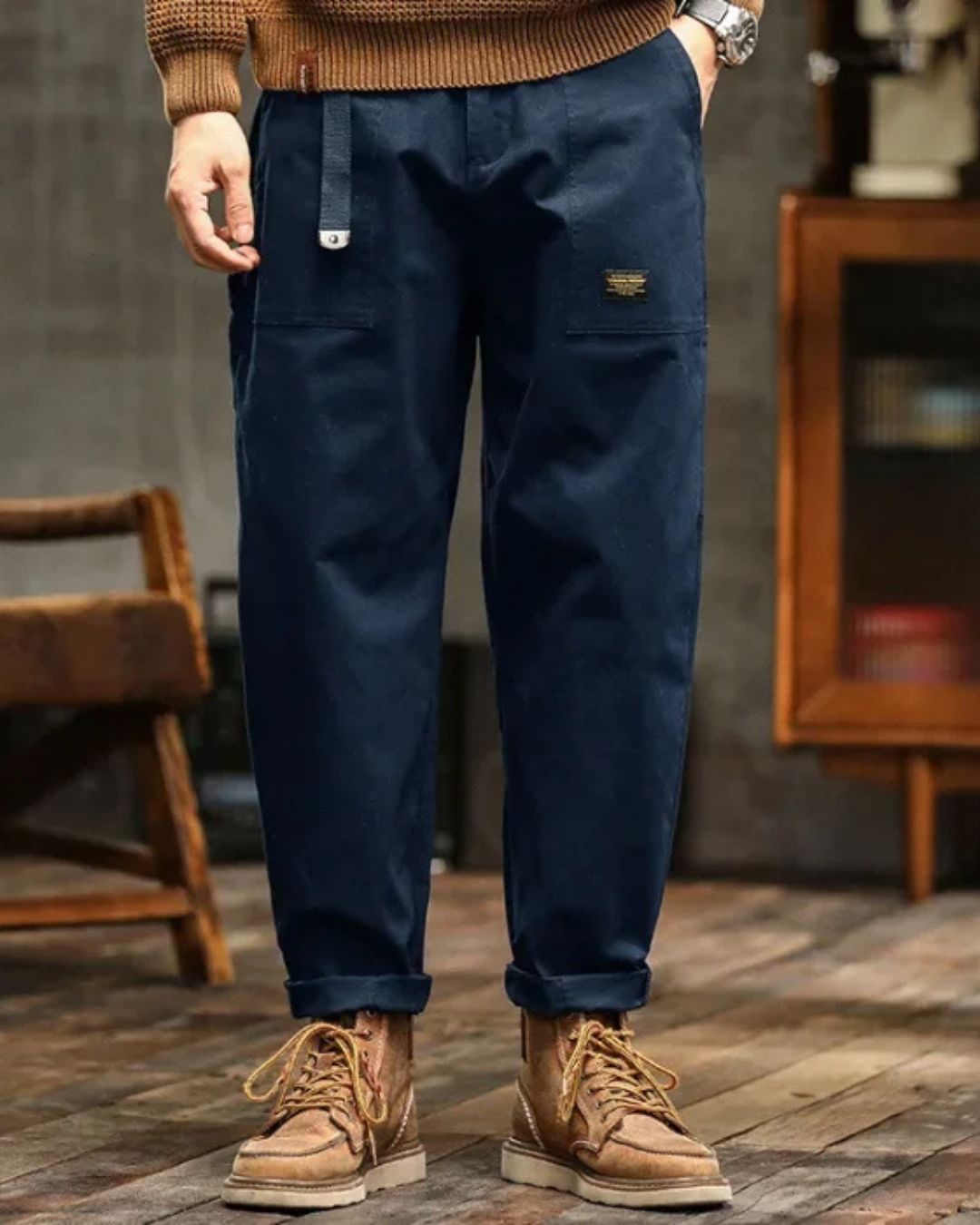 MOREL & LAURENT PARIS | PANTALON CARGO CLASSIQUE