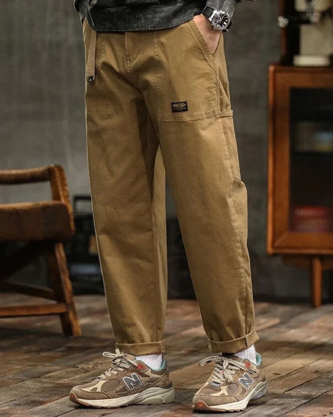 MOREL & LAURENT PARIS | PANTALON CARGO CLASSIQUE