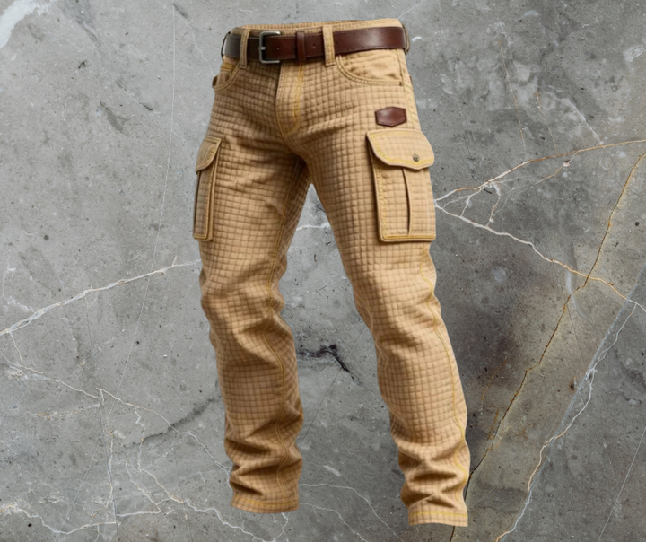 MOREL & LAURENT PARIS | PANTALON CARGO RENFORCÉ