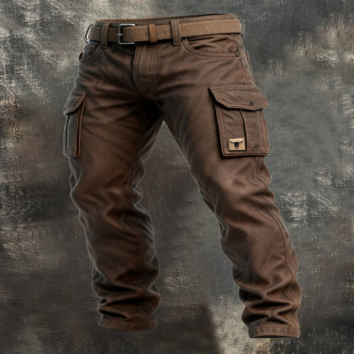 MOREL & LAURENT PARIS | PANTALON CARGO DOUBLÉ