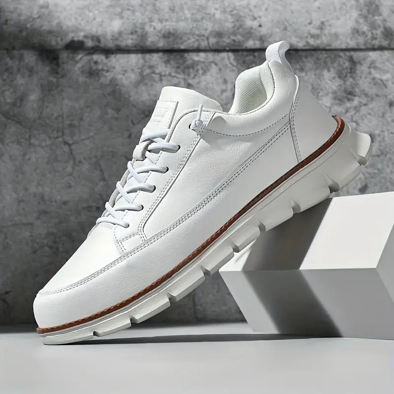 MOREL & LAURENT PARIS | BASKETS EN CUIR AVEC SOUTIEN