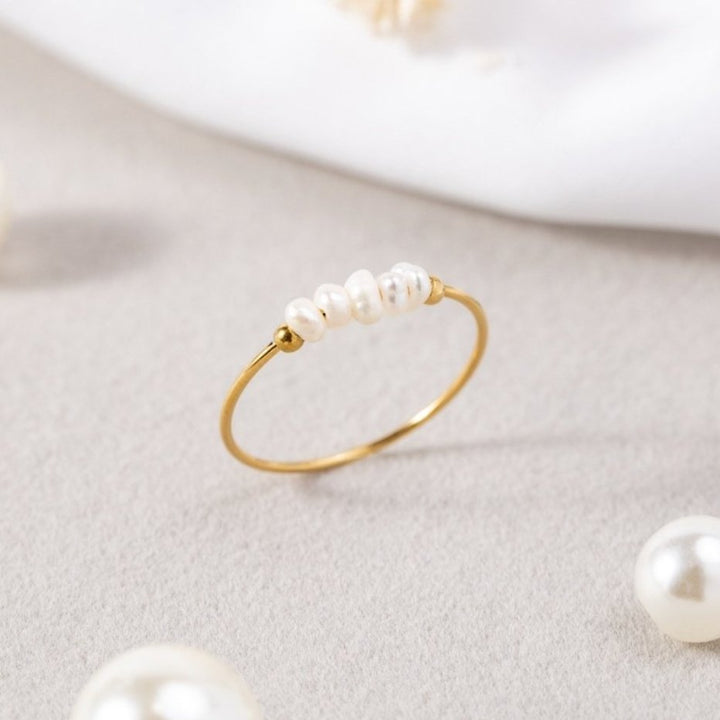 MOREL & LAURENT PARIS | BAGUE CLASSIQUE AVEC PERLE D’EAU DOUCE
