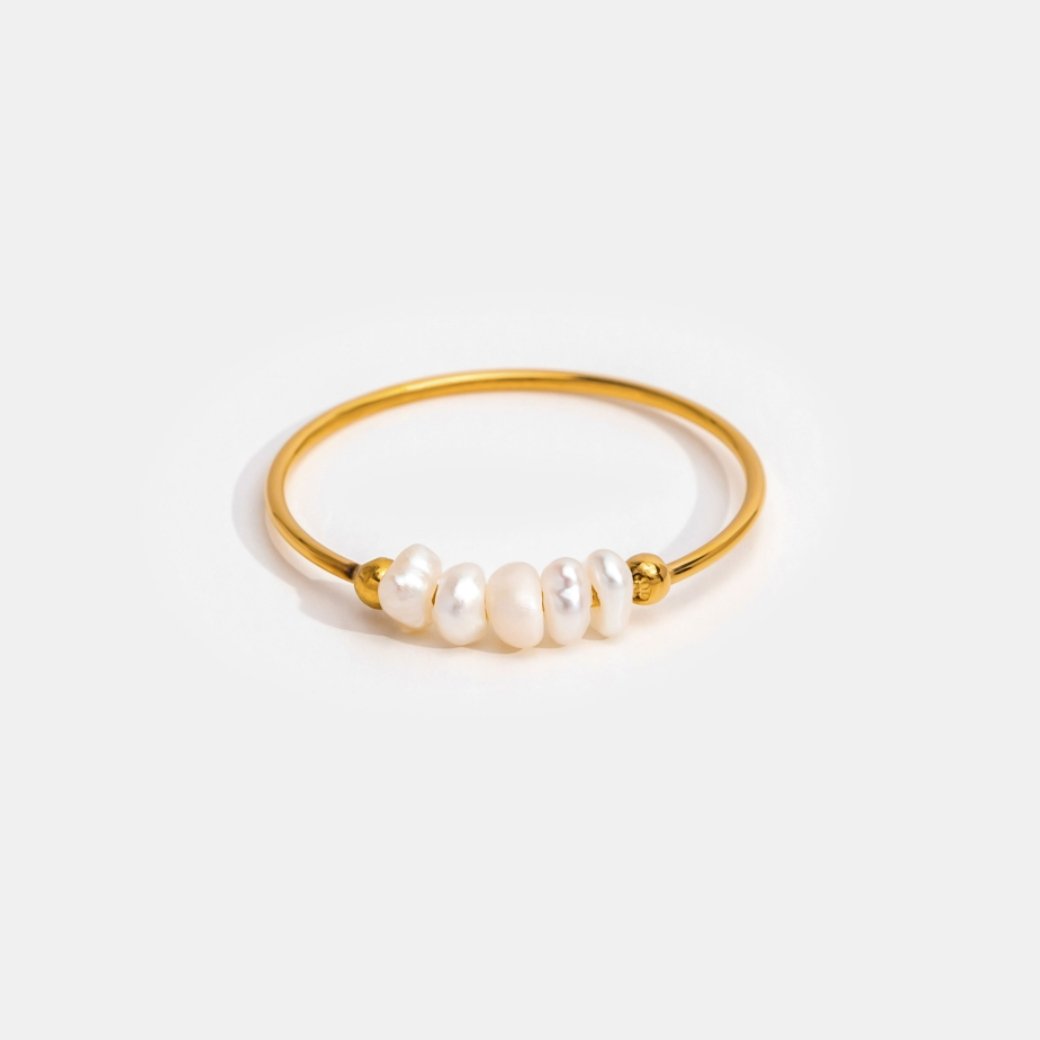 MOREL & LAURENT PARIS | BAGUE CLASSIQUE AVEC PERLE D’EAU DOUCE