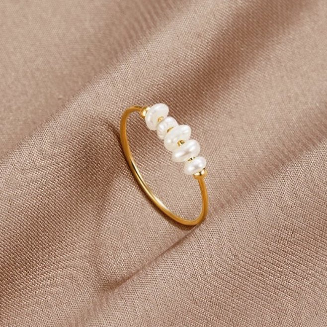 MOREL & LAURENT PARIS | BAGUE CLASSIQUE AVEC PERLE D’EAU DOUCE