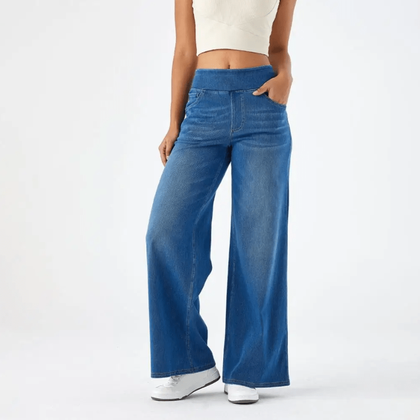 MOREL & LAURENT PARIS | PANTALON CONFORTABLE AVEC TAILLE ÉLASTIQUE