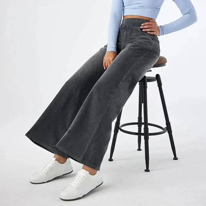 MOREL & LAURENT PARIS | PANTALON CONFORTABLE AVEC TAILLE ÉLASTIQUE