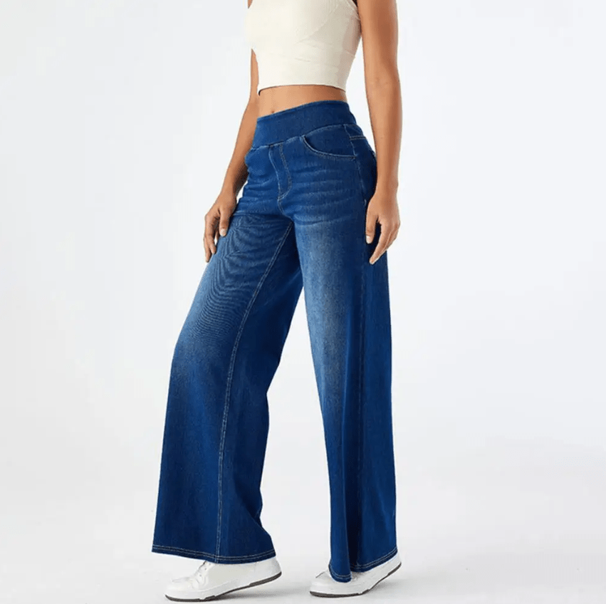 MOREL & LAURENT PARIS | PANTALON CONFORTABLE AVEC TAILLE ÉLASTIQUE