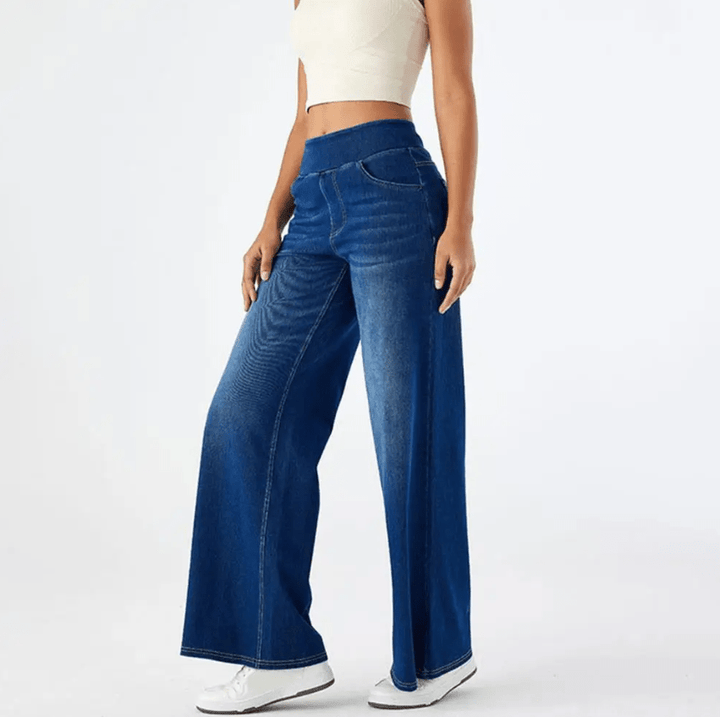 MOREL & LAURENT PARIS | PANTALON CONFORTABLE AVEC TAILLE ÉLASTIQUE