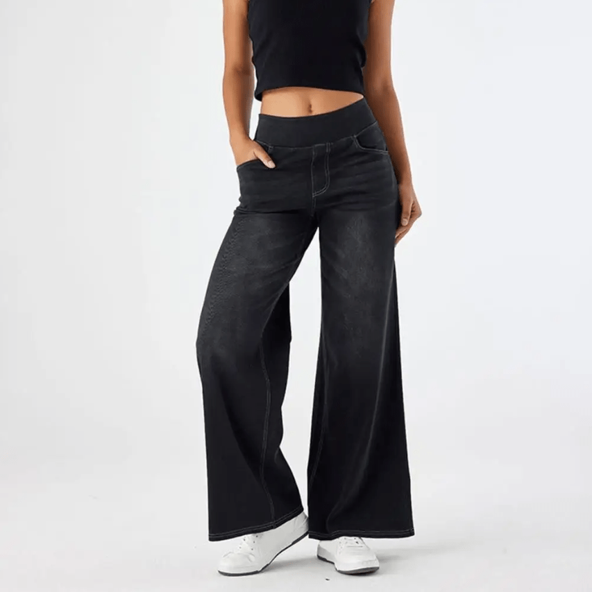 MOREL & LAURENT PARIS | PANTALON CONFORTABLE AVEC TAILLE ÉLASTIQUE