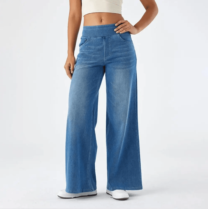 MOREL & LAURENT PARIS | PANTALON CONFORTABLE AVEC TAILLE ÉLASTIQUE