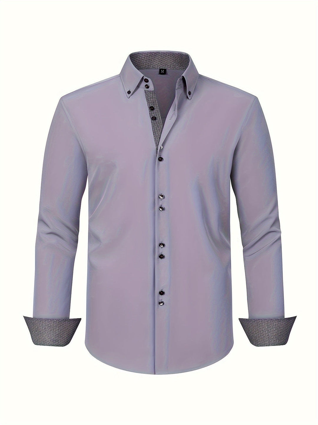 MOREL & LAURENT PARIS | CHEMISE ÉLÉGANTE LÉGÈRE AVEC DÉTAILS CONTRASTÉS