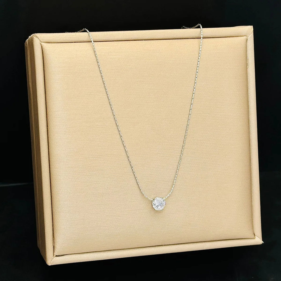 MOREL & LAURENT PARIS | COLLIER EN PIERRES DE MOISSANITE