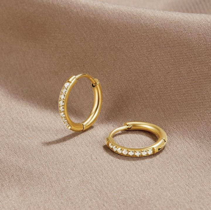 MOREL & LAURENT PARIS | BOUCLES D’OREILLES CERCHIO ÉTERNITÉ