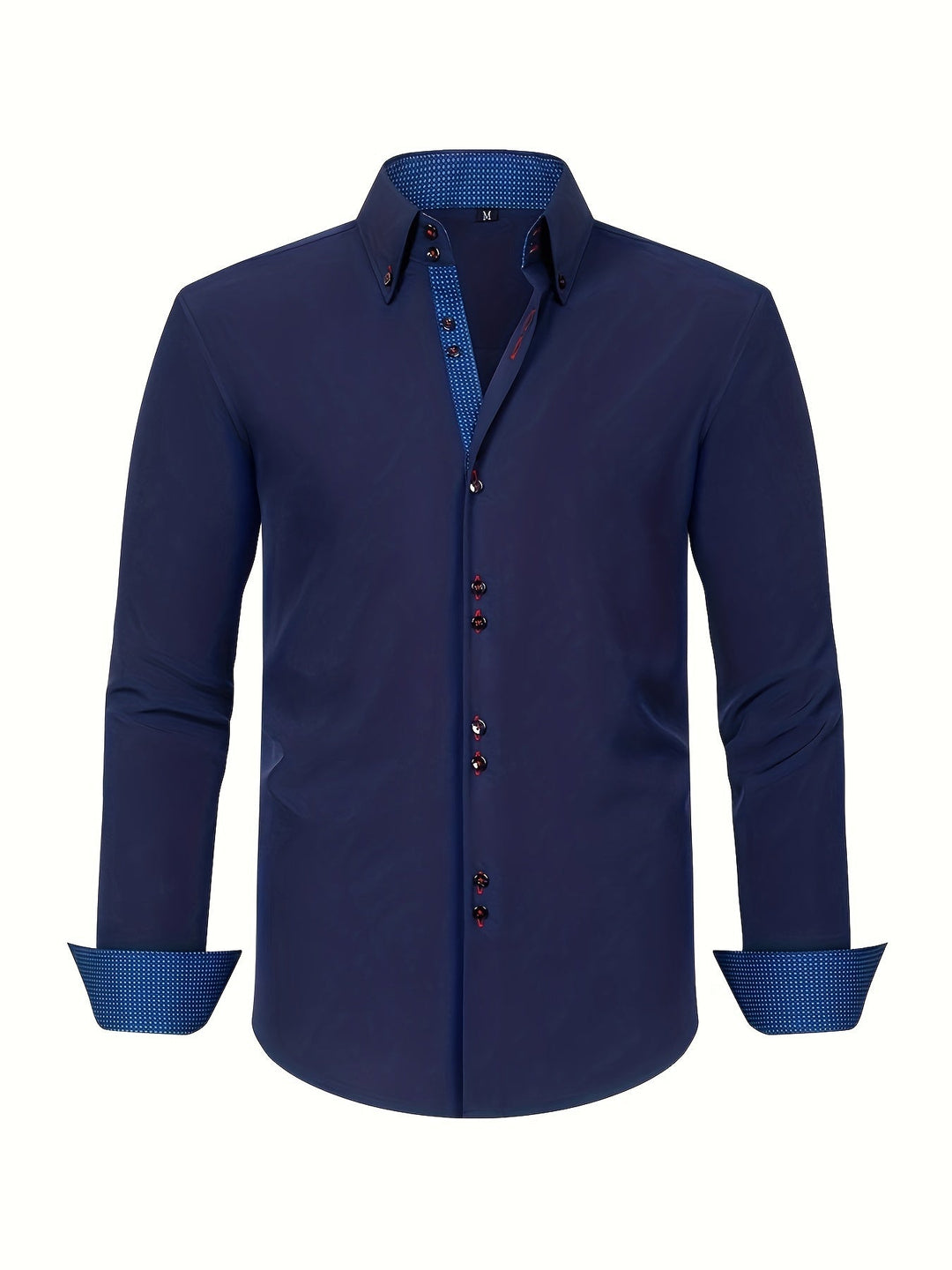 MOREL & LAURENT PARIS | CHEMISE ÉLÉGANTE LÉGÈRE AVEC DÉTAILS CONTRASTÉS