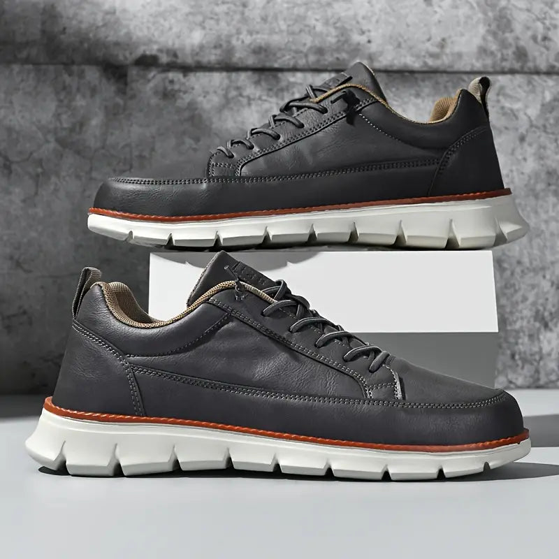 MOREL & LAURENT PARIS | BASKETS EN CUIR AVEC SOUTIEN