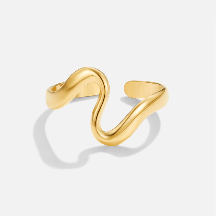MOREL & LAURENT PARIS | BAGUE ONDA DORATA