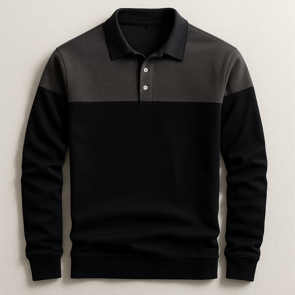 MOREL & LAURENT PARIS | POLO DE LUXE À MANCHES LONGUES